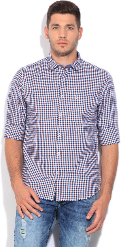 Scullers Men Casual Shirt - Buy WINE 