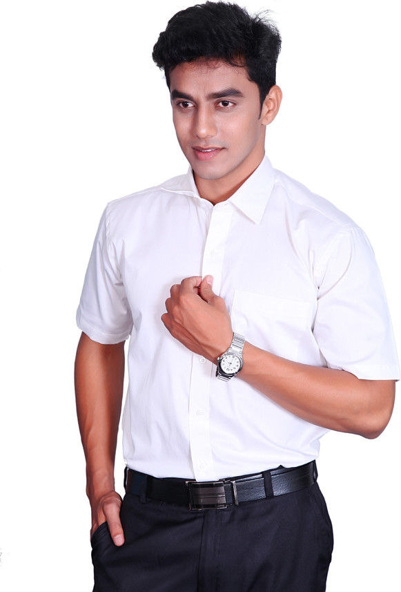 cotton king white shirt