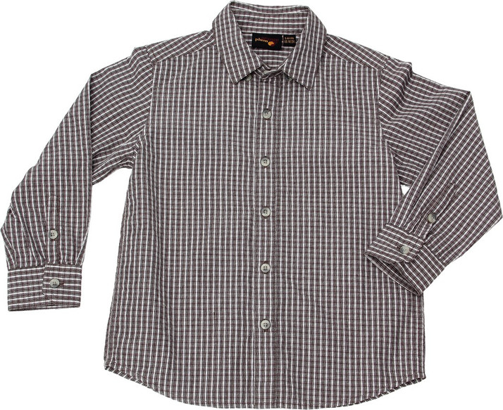 boys plum dress shirt