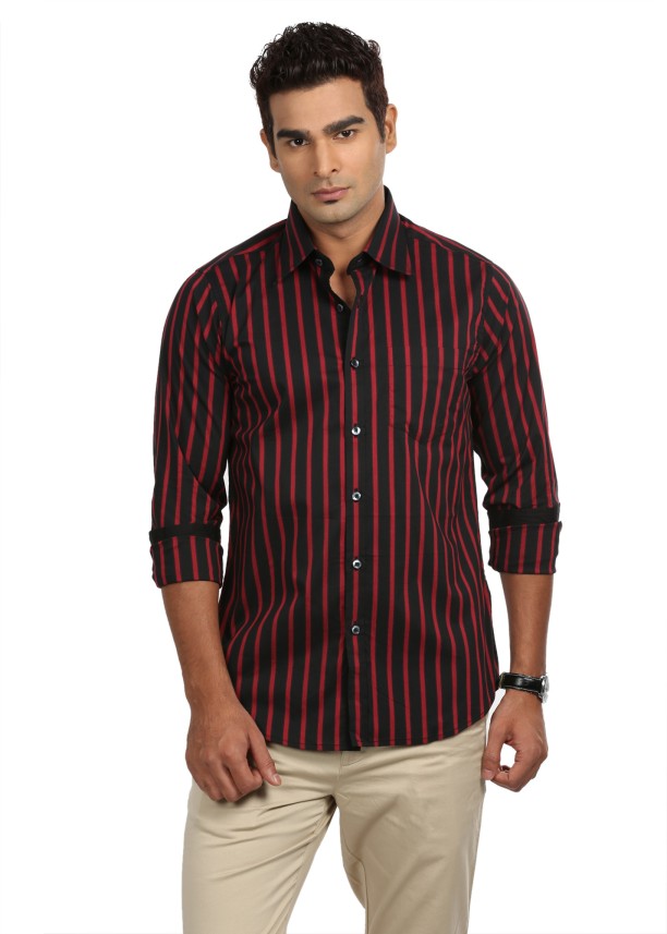 red and black shirt mens