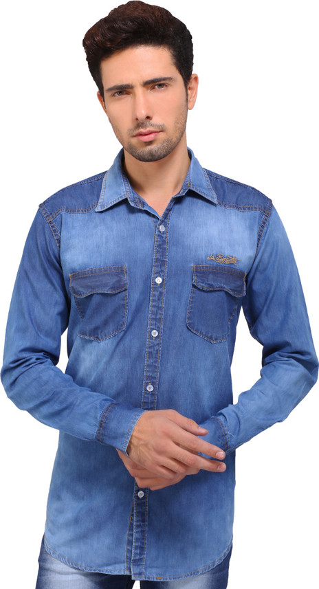 denim shirt on flipkart