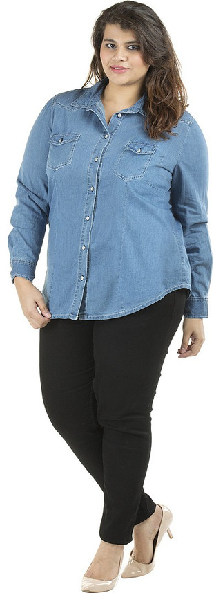 denim shirts on flipkart