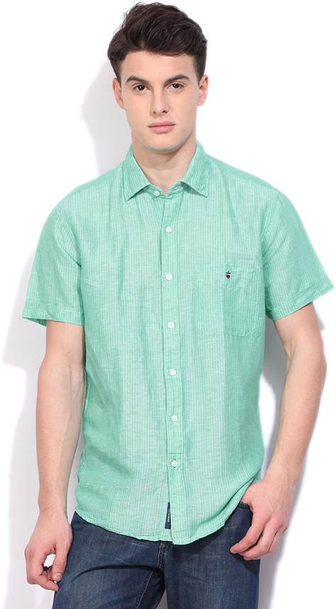 LP LOUIS PHILIPPE Men Striped Casual 