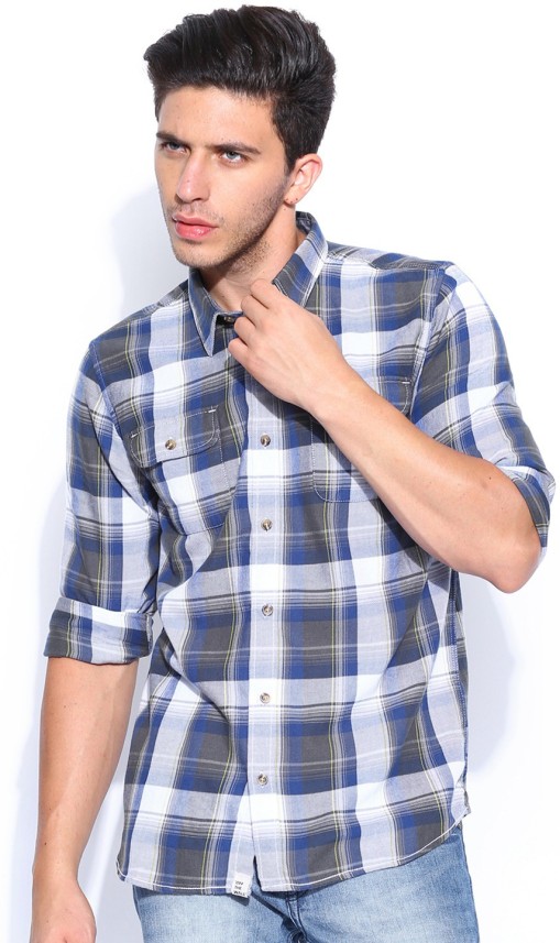 vans check shirt mens