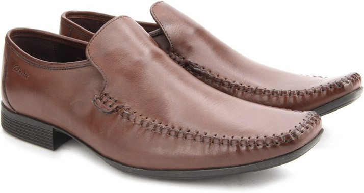 clarks ferro step loafers