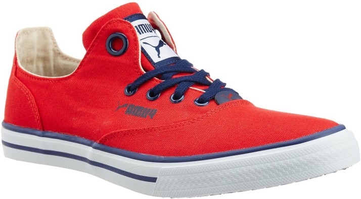 Puma Canvas Shoes For Men - Buy Red 