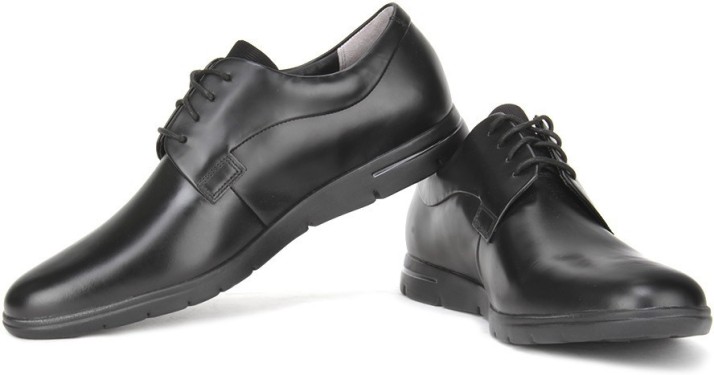 clarks denner motion black dress shoes