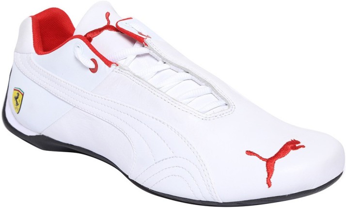 puma ferrari white sneakers