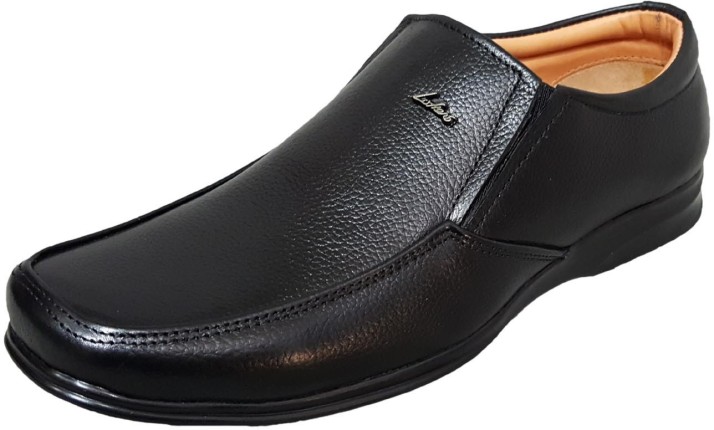 black leather formal shoes online