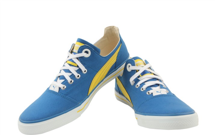 puma limnos cat ind blue sneakers