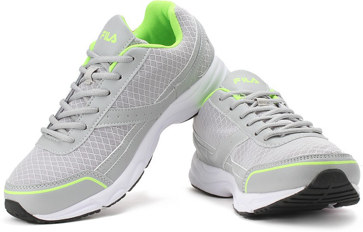 fila green colour shoes
