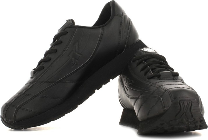 sparx black shoes