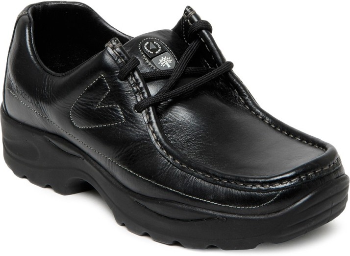 Buy Black Color Woodland Casual Shoes 