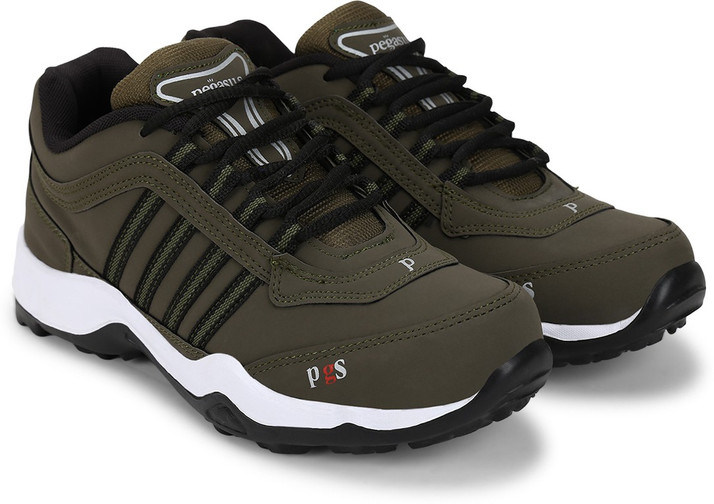 green gym shoes