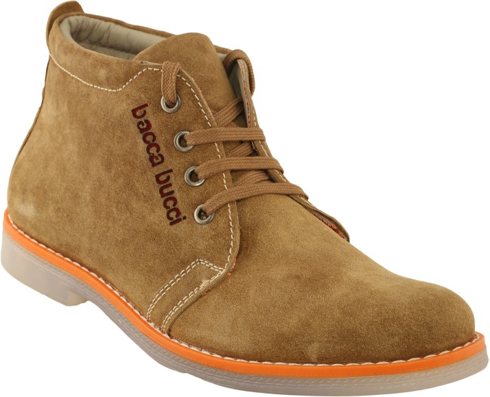 Bacca Bucci Boots For Men - Buy Tan 