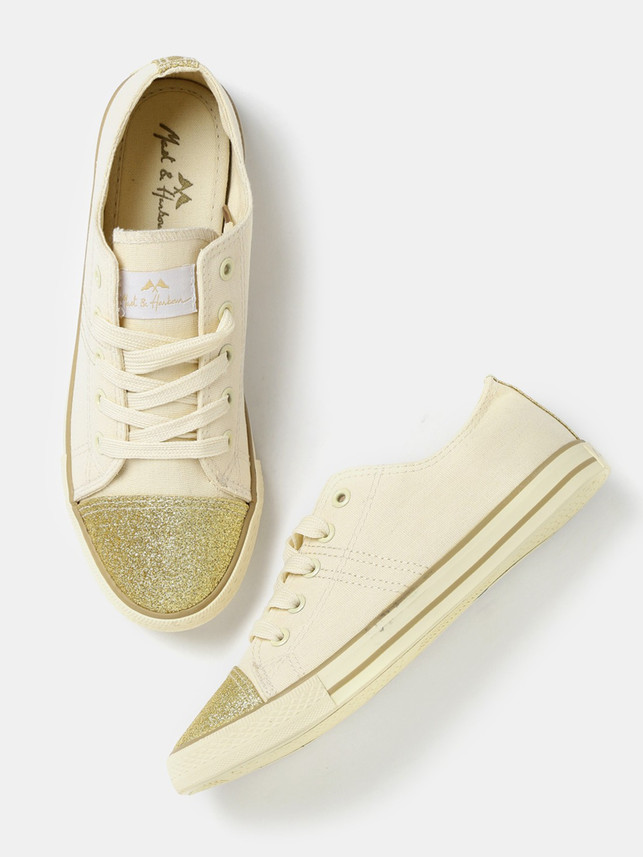 beige color sneakers
