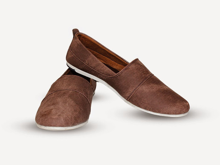 brown casual shoes with white sole