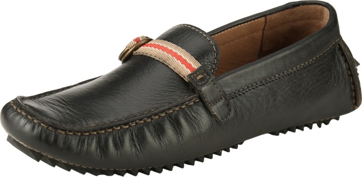 zara mens black loafers