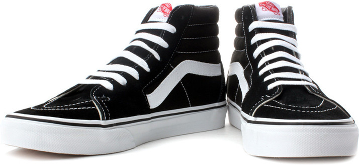 vans black shoes flipkart