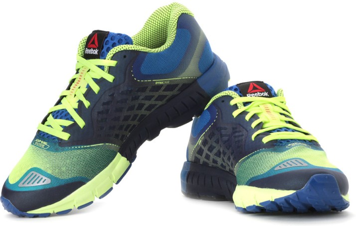 reebok one guide 2.0 blue running shoes
