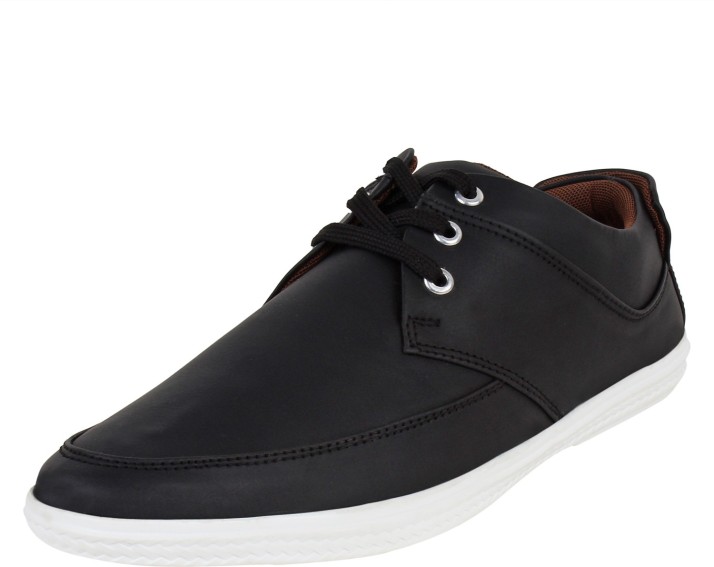BUWCH Casual Black Color Shoes For Men 