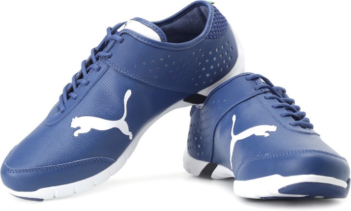 puma ferrari shoes blue