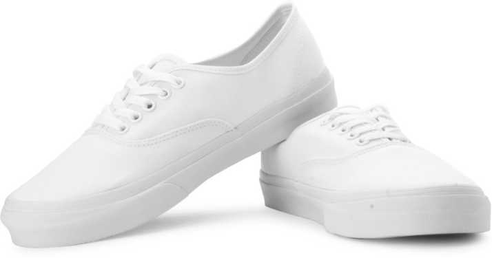 VANS Authentic Sneakers For - Buy True White Color VANS Authentic Sneakers For Men Online at Best Price - Shop Online for Footwears India | Flipkart.com