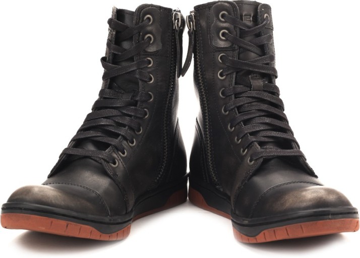 diesel boots brown