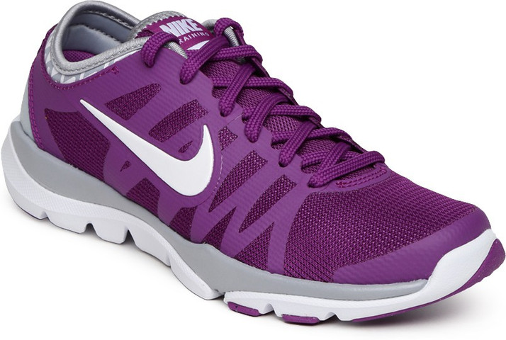 purple gym shoes