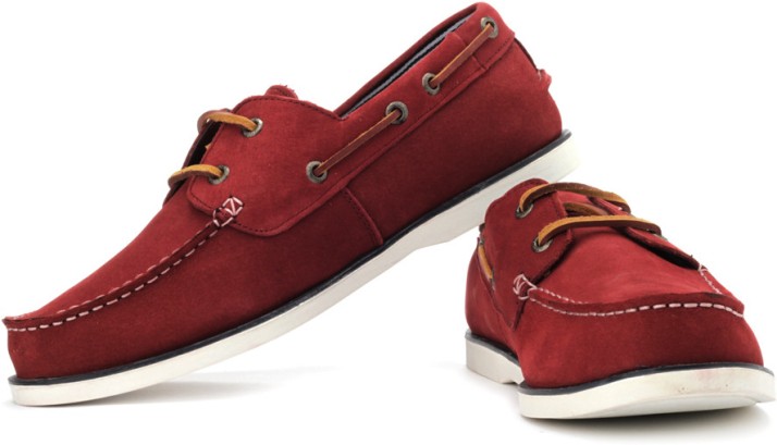 red nautica boat shoes