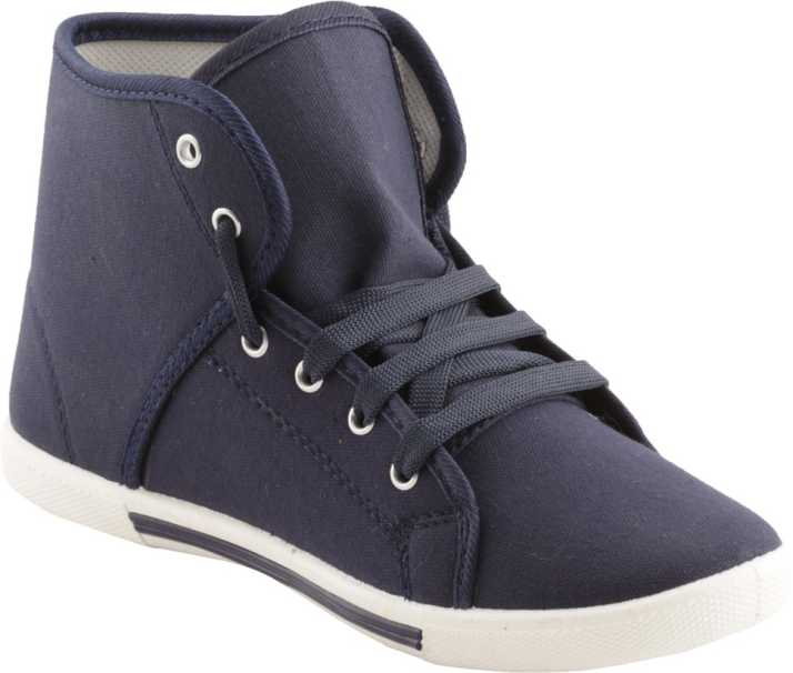 Corpus Highneck Casual Shoes For Men Buy Blue Color Corpus Highneck Casual Shoes For Men Online At Best Price Shop Online For Footwears In India Flipkart Com