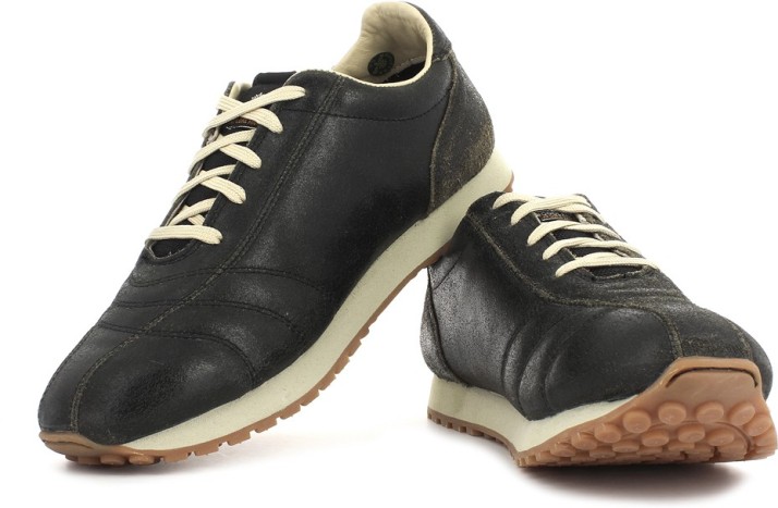 Woodland Sneakers For Men - Buy Black 