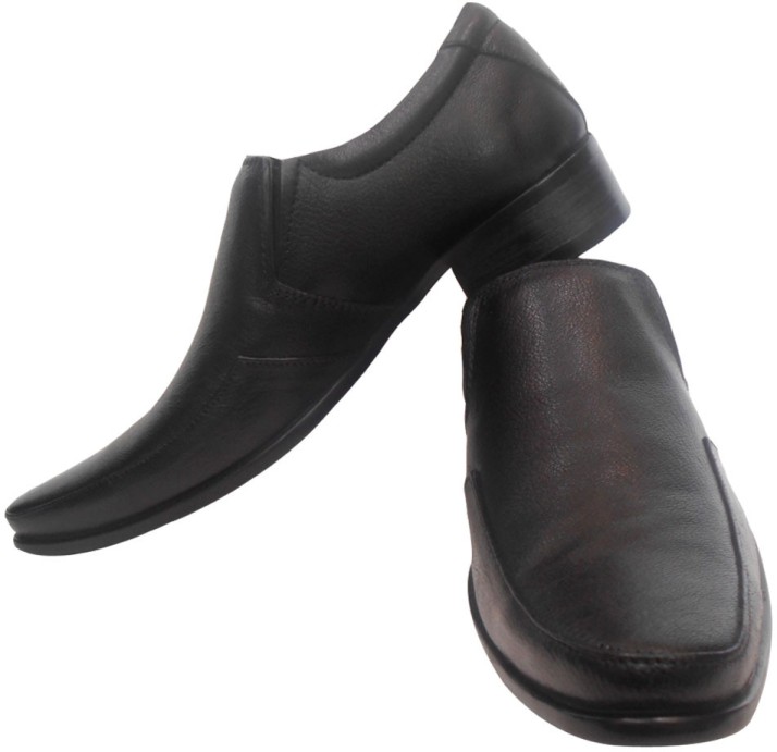 Zedds Leather Slip On Shoes For Men 