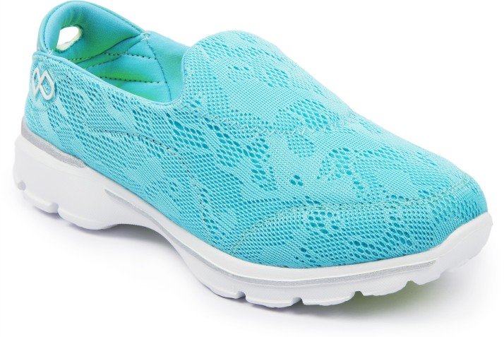 Quick-Turquoise Sneakers For Women 