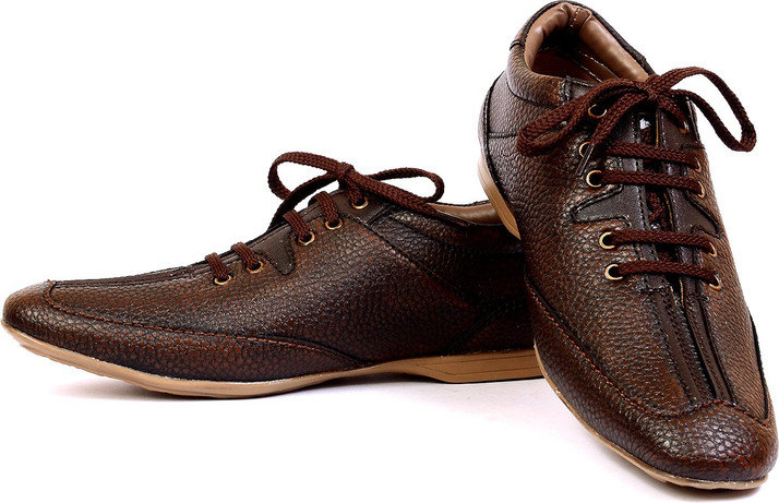 coffee brown casual shoes