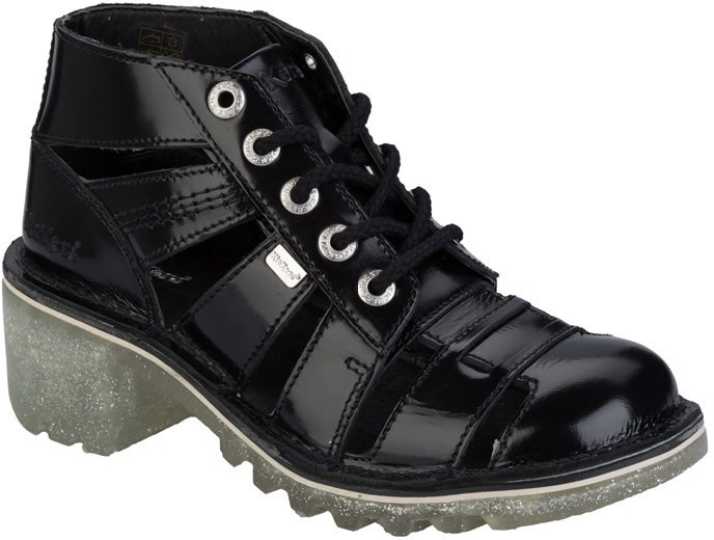 For Women - Buy Black Color Kickers Boots For Women Online at Best Price - Shop Online for Footwears in India | Flipkart.com