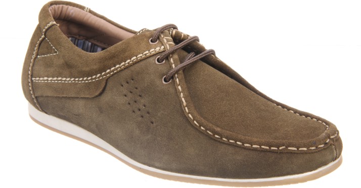 Titas Casual Shoes For Men - Buy Olive 