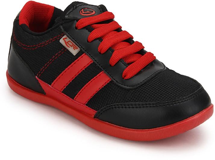 lancer red shoes