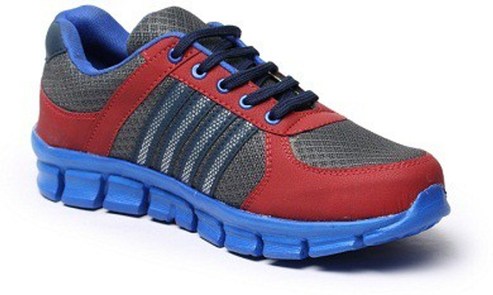 Romanfox Maroon Flex Running Shoes For 