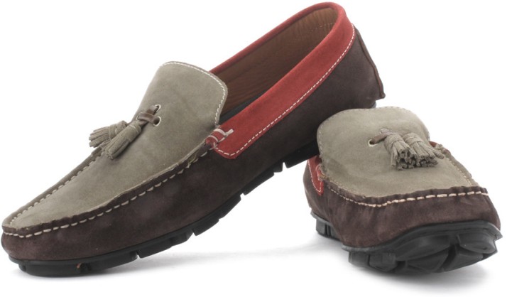 us polo leather loafers