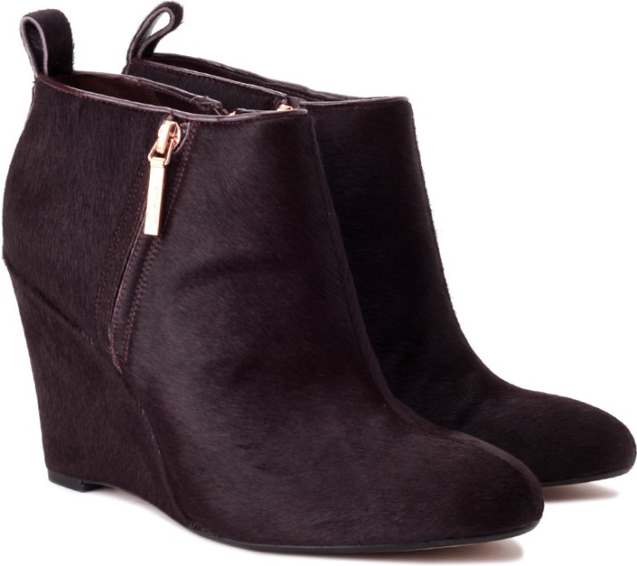 clarks lorenzo ocean wedge ankle boots