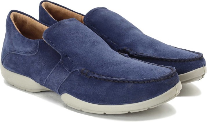 Woodland Loafers For Men - Buy Grey 