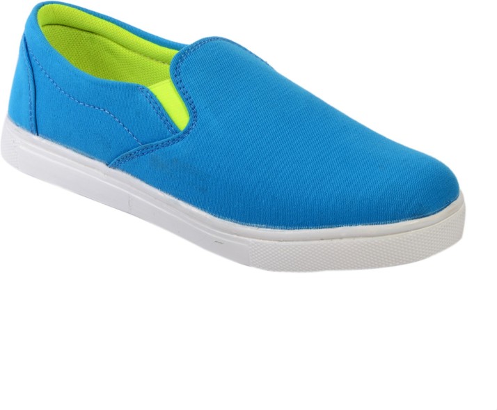 Sparkle Canvas Shoes For Men - Buy Blue 