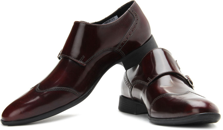 van heusen monk strap shoes