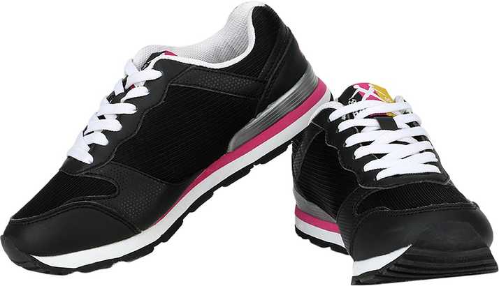Adk Basic Running Shoes For Women Buy Mod Black Pretty Pink Color Adk Basic Running Shoes For Women Online At Best Price Shop Online For Footwears In India Flipkart Com