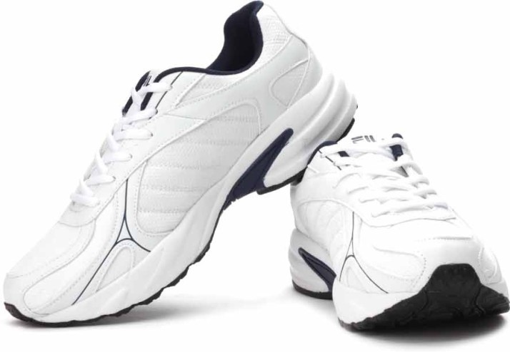 white shoes for men fila