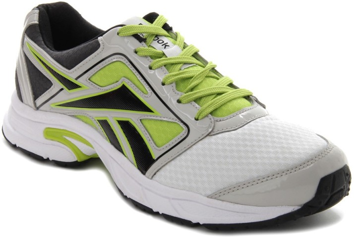 reebok speed sports lp white running shoes