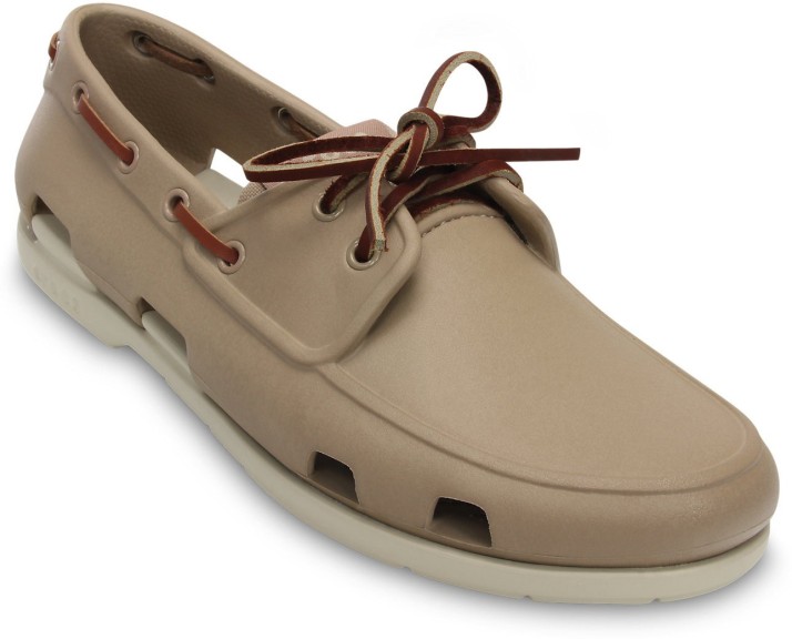 crocs beachline boat shoes