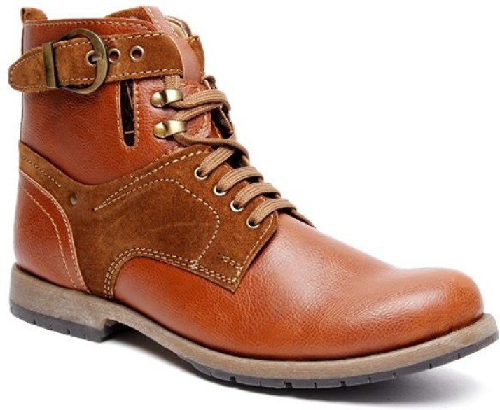Bacca Bucci Boots For Men - Buy Tan 