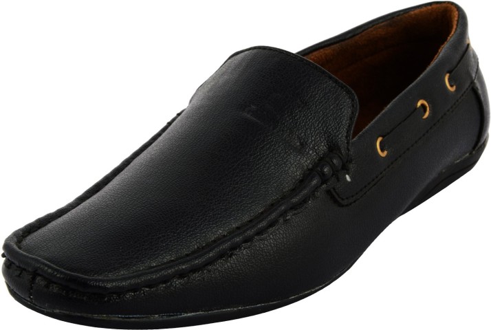 mens black italian loafers